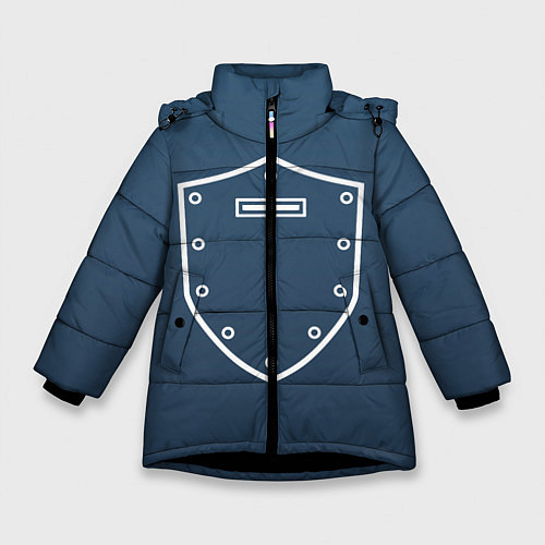 Зимняя куртка для девочки R6S: Montagne / 3D-Черный – фото 1