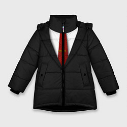 Зимняя куртка для девочки Агент 47