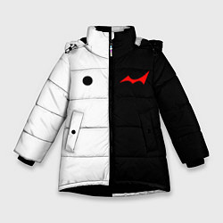 Зимняя куртка для девочки MONOKUMA Eyes