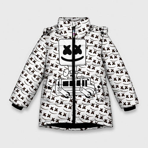 Зимняя куртка для девочки Fortnite Bus / 3D-Черный – фото 1