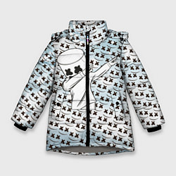 Зимняя куртка для девочки Marshmello DAB
