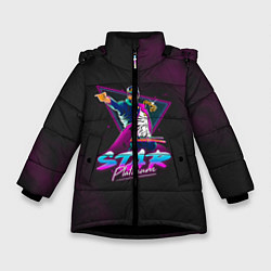 Зимняя куртка для девочки JoJo: Star Platinum