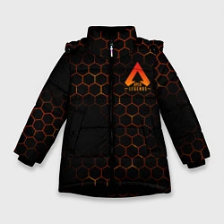 Зимняя куртка для девочки Apex Legends: Orange Carbon