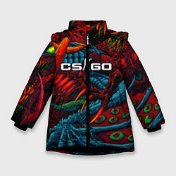 Зимняя куртка для девочки CS:GO Hyper Beast