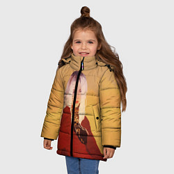 Куртка зимняя для девочки Billie Eilish: Sun, цвет: 3D-черный — фото 2