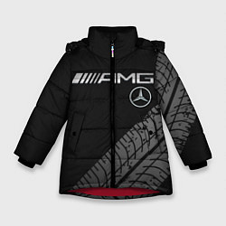 Зимняя куртка для девочки Mercedes AMG: Street Racing