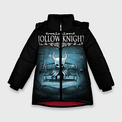 Куртка зимняя для девочки Hollow Knight: Night, цвет: 3D-красный