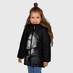 Куртка зимняя для девочки Егор Крид: Цвет настроения чёрный, цвет: 3D-черный — фото 2
