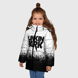 Куртка зимняя для девочки LINKIN PARK, цвет: 3D-черный — фото 2