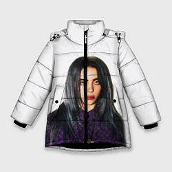 Куртка зимняя для девочки BILLIE EILISH, цвет: 3D-черный