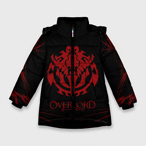 Зимняя куртка для девочки Overlord / 3D-Черный – фото 1
