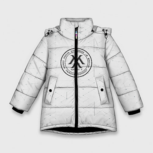 Зимняя куртка для девочки Monsta x / 3D-Черный – фото 1