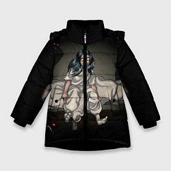 Куртка зимняя для девочки Billie Eilish: Fall Asleep, цвет: 3D-черный