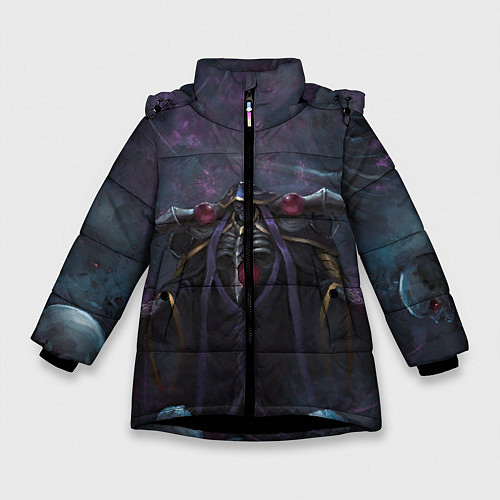 Зимняя куртка для девочки Overlord / 3D-Черный – фото 1