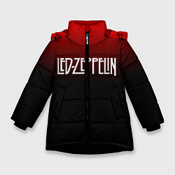Зимняя куртка для девочки Led Zeppelin