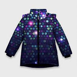 Зимняя куртка для девочки Блестки диско