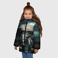 Куртка зимняя для девочки LINDEMANN: Skills in Pills, цвет: 3D-черный — фото 2