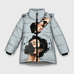 Куртка зимняя для девочки Stray Kids, цвет: 3D-светло-серый