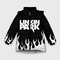 Зимняя куртка для девочки Linkin Park: Black Flame