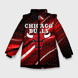 Зимняя куртка для девочки CHICAGO BULLS