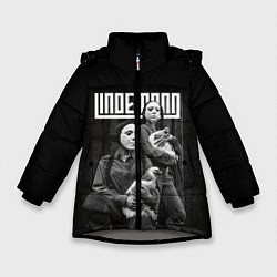 Куртка зимняя для девочки Lindemann, цвет: 3D-светло-серый