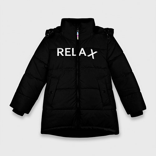 Зимняя куртка для девочки Relax 1 / 3D-Черный – фото 1