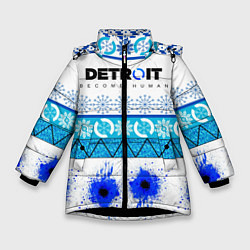 Зимняя куртка для девочки DETROIT: НОВОГОДНИЙ