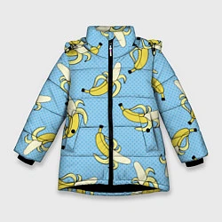 Зимняя куртка для девочки Banana art