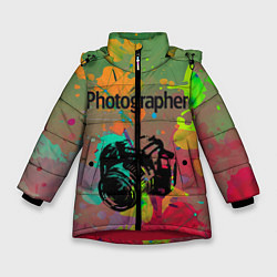 Зимняя куртка для девочки Фотограф