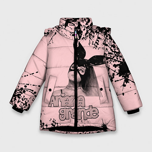 Зимняя куртка для девочки ARIANA GRANDE / 3D-Черный – фото 1