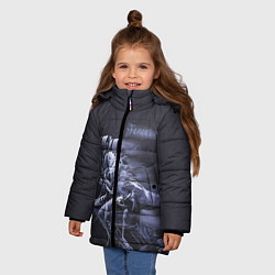 Куртка зимняя для девочки Fencer, цвет: 3D-светло-серый — фото 2