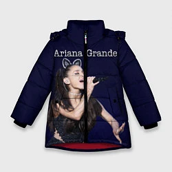 Куртка зимняя для девочки Ariana Grande Ариана Гранде, цвет: 3D-красный