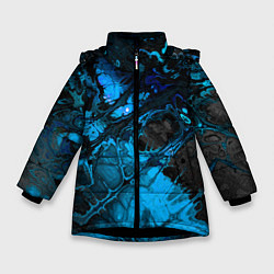 Зимняя куртка для девочки Nu abstracts art