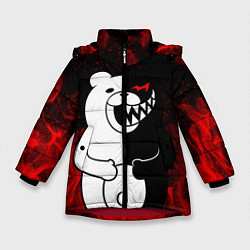 Зимняя куртка для девочки MONOKUMA