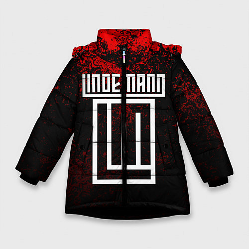 Зимняя куртка для девочки LINDEMANN / 3D-Черный – фото 1