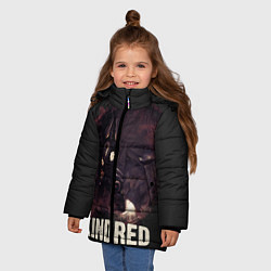 Куртка зимняя для девочки Kindred, цвет: 3D-черный — фото 2