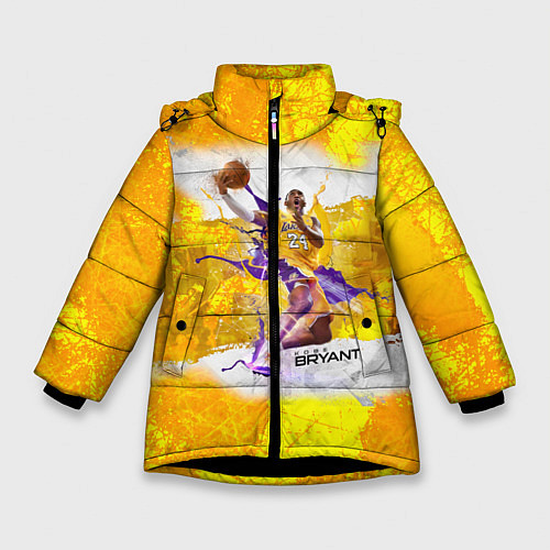 Зимняя куртка для девочки Kobe Bryant / 3D-Черный – фото 1