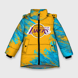 Куртка зимняя для девочки Kobe Bryant, цвет: 3D-светло-серый
