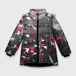 Зимняя куртка для девочки Three Days Grace art