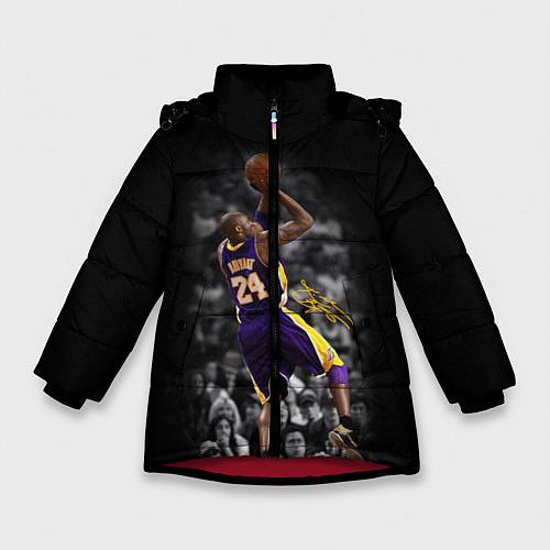 Зимняя куртка для девочки KOBE BRYANT / 3D-Красный – фото 1