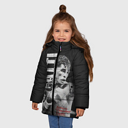 Куртка зимняя для девочки Gatti, цвет: 3D-светло-серый — фото 2