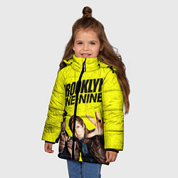 Куртка зимняя для девочки Brooklyn Nine-Nine, цвет: 3D-черный — фото 2