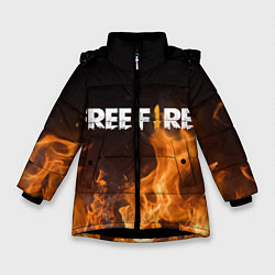 Зимняя куртка для девочки FREE FIRE