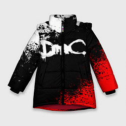 Куртка зимняя для девочки DEVIL MAY CRY DMC, цвет: 3D-красный