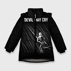 Куртка зимняя для девочки Devil May Cry, цвет: 3D-светло-серый