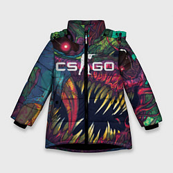 Зимняя куртка для девочки CS GO Hyper Beast