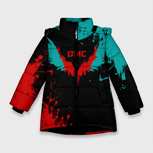 Зимняя куртка для девочки DMC / 3D-Черный – фото 1