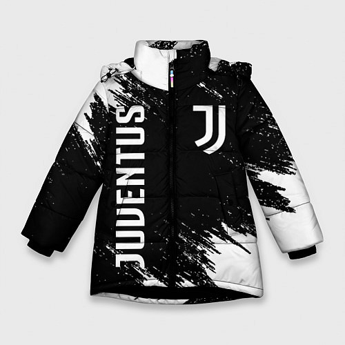 Зимняя куртка для девочки JUVENTUS / 3D-Черный – фото 1