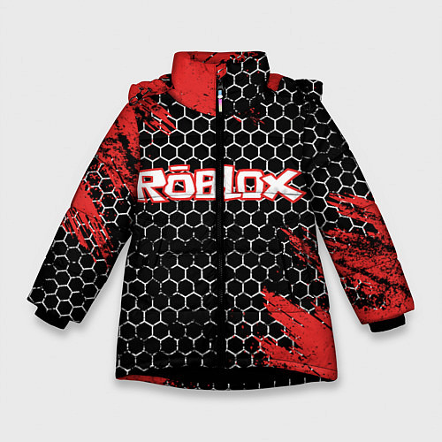 Зимняя куртка для девочки ROBLOX / 3D-Черный – фото 1