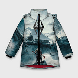 Зимняя куртка для девочки Skyrim Warrior
